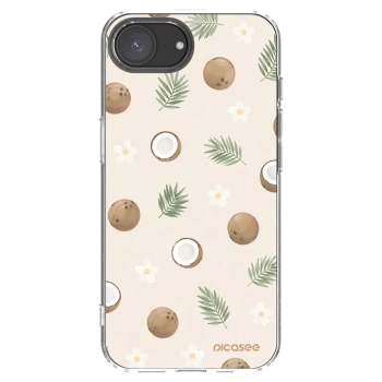 Picasee διαφανής θήκη σιλικόνης Apple iPhone 17e - Coconut Breeze