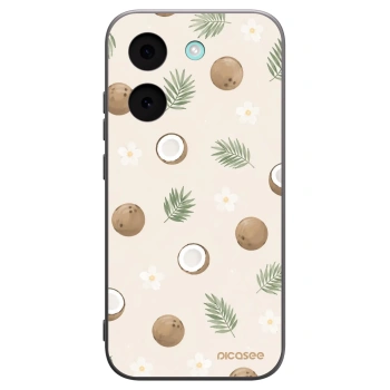 Picasee Μαύρη θήκη σιλικόνης για Xiaomi Poco X8 Pro - Coconut Breeze