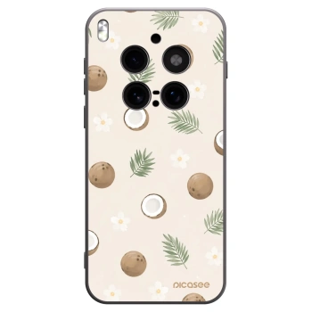 Picasee Μαύρη θήκη σιλικόνης για Vivo X300 Pro - Coconut Breeze