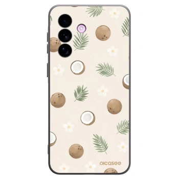 Picasee Μαύρη θήκη σιλικόνης για Samsung Galaxy A57 5G - Coconut Breeze