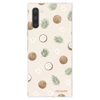 Picasee διαφανής θήκη σιλικόνης Samsung Galaxy Note 10 N970F - Coconut Breeze