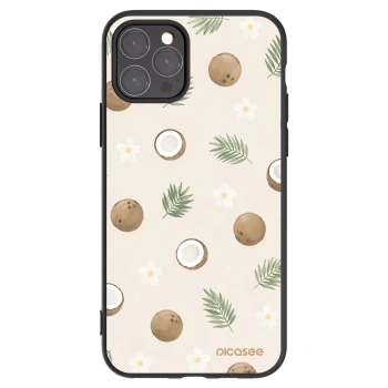 Picasee Μαύρη θήκη σιλικόνης για Apple iPhone 11 Pro - Coconut Breeze