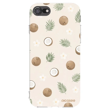 Picasee διαφανής θήκη σιλικόνης Apple iPhone 8 - Coconut Breeze