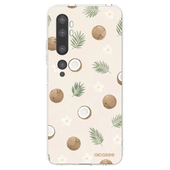 Picasee διαφανής θήκη σιλικόνης Xiaomi Mi Note 10 (Pro) - Coconut Breeze