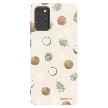 Picasee διαφανής θήκη σιλικόνης Samsung Galaxy S20+ G985F - Coconut Breeze