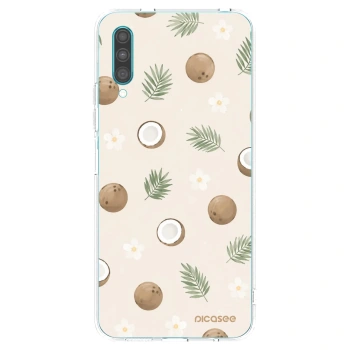 Picasee διαφανής θήκη σιλικόνης Samsung Galaxy A30s A307F - Coconut Breeze