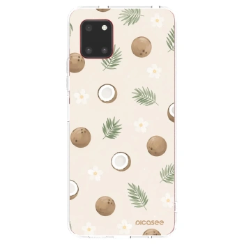 Picasee διαφανής θήκη σιλικόνης Samsung Galaxy Note 10 Lite N770F - Coconut Breeze