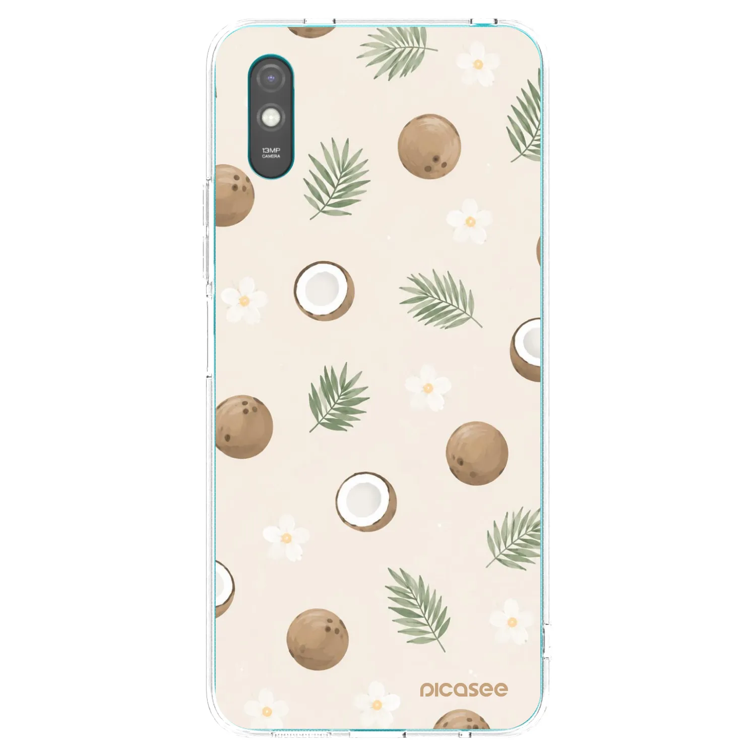 Picasee διαφανής θήκη σιλικόνης Xiaomi Redmi 9A - Coconut Breeze