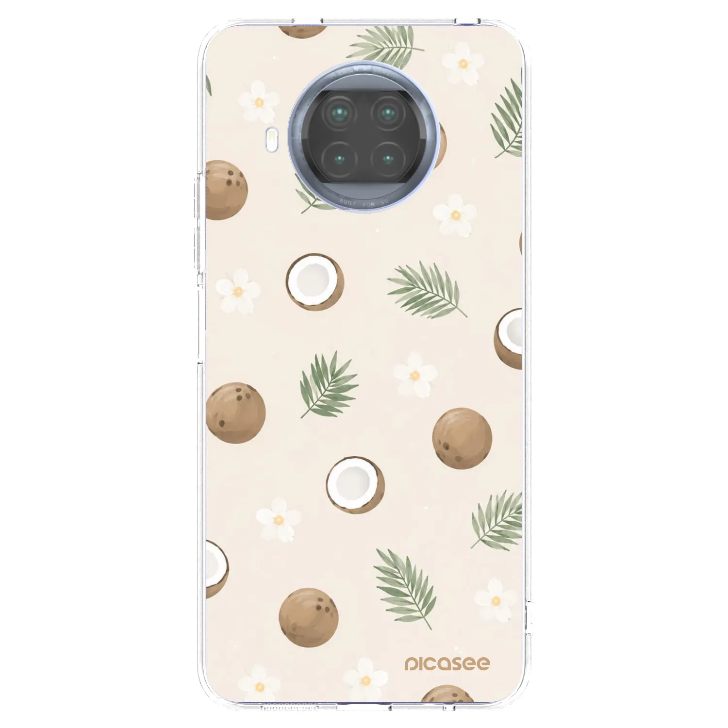 Picasee διαφανής θήκη σιλικόνης Xiaomi Mi 10T Lite - Coconut Breeze