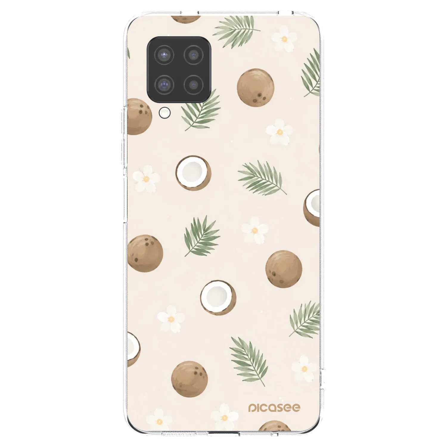Picasee διαφανής θήκη σιλικόνης Samsung Galaxy A42 A426B - Coconut Breeze