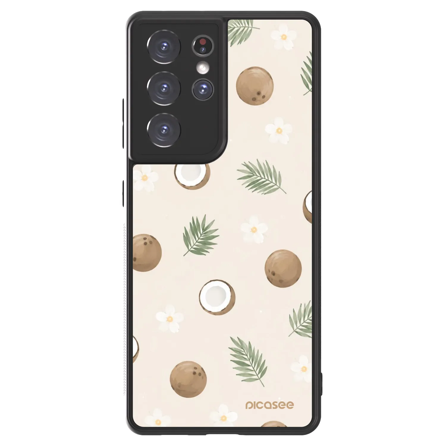 Picasee ULTIMATE CASE για Samsung Galaxy S21 Ultra 5G G998B - Coconut Breeze