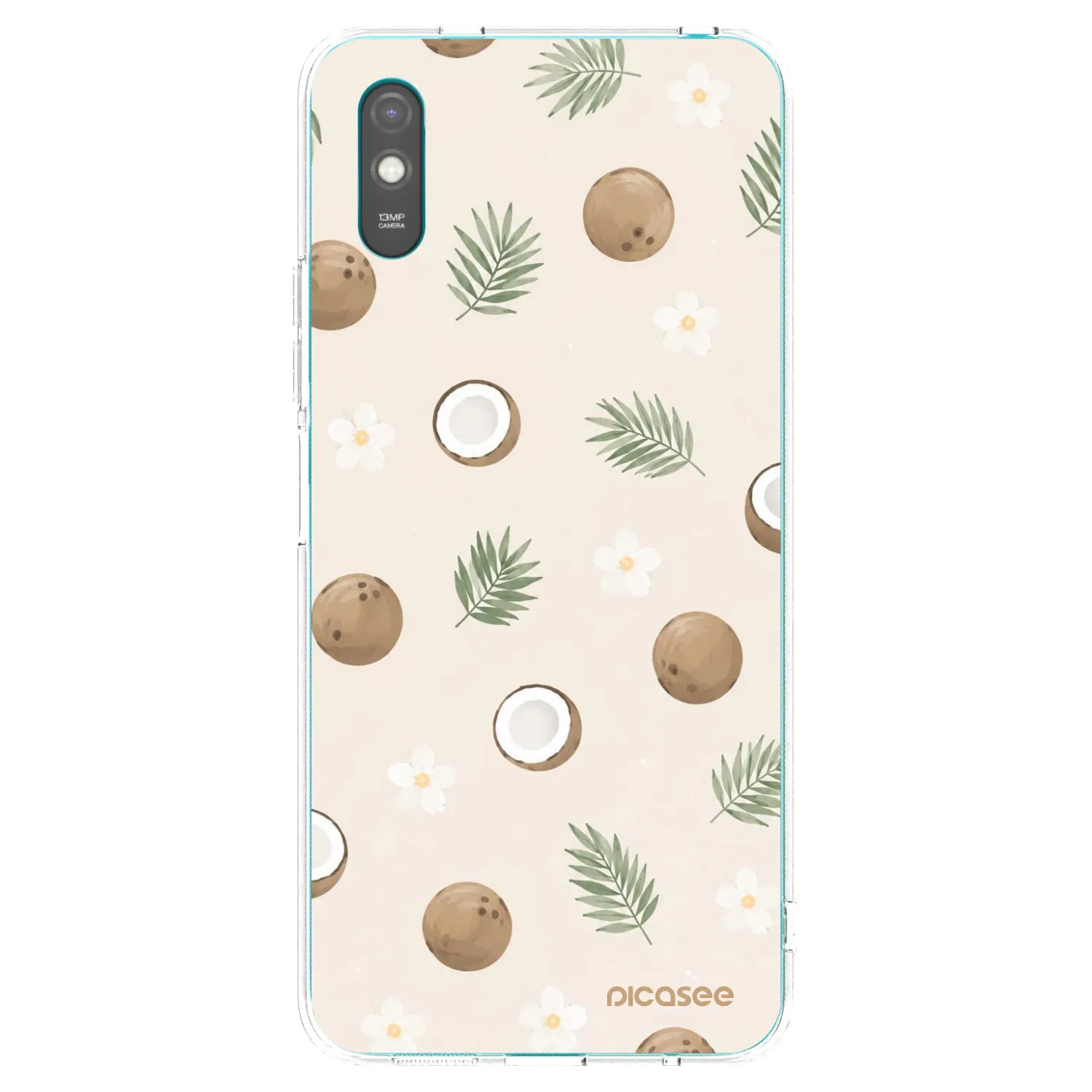 Picasee διαφανής θήκη σιλικόνης Xiaomi Redmi 9AT - Coconut Breeze