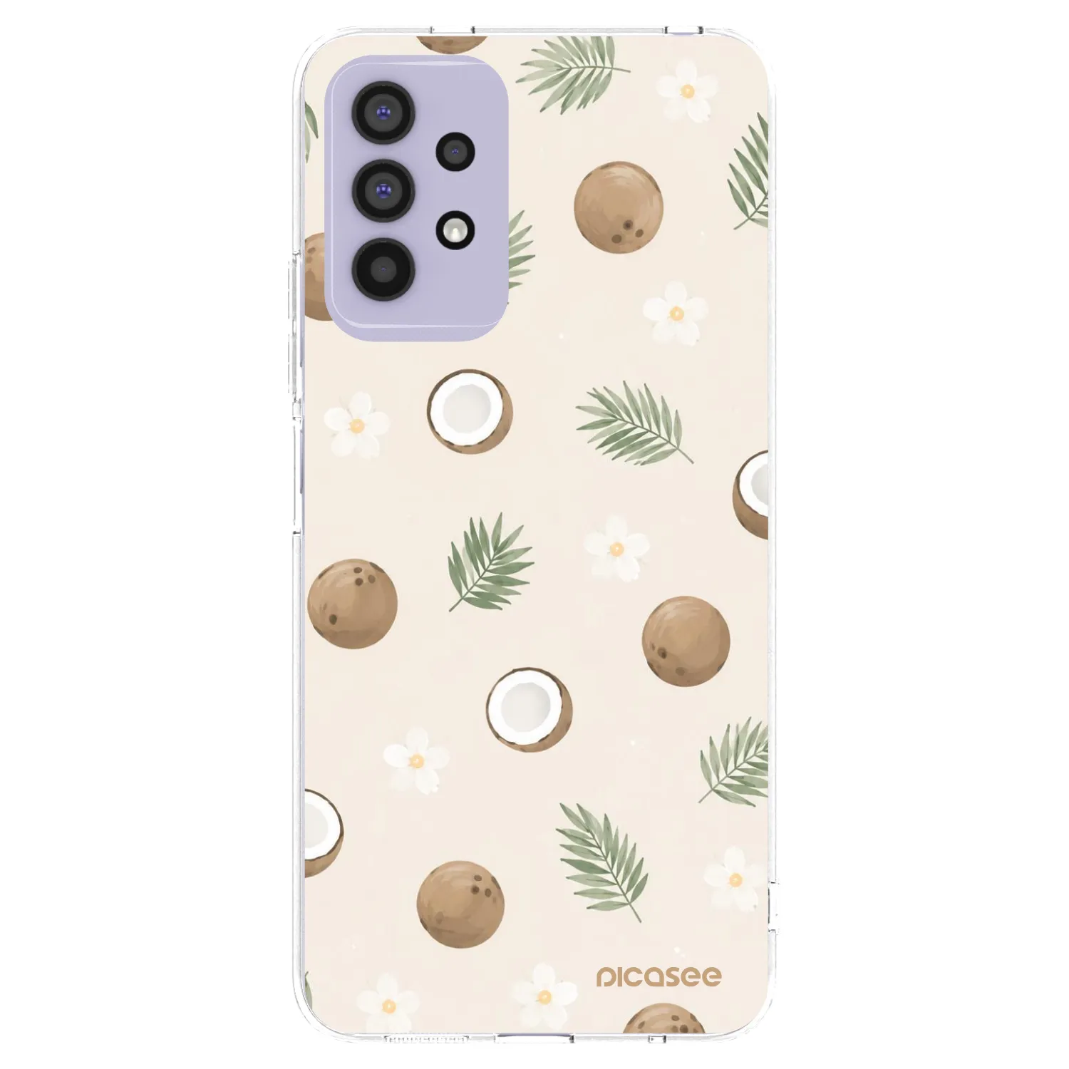 Picasee διαφανής θήκη σιλικόνης Samsung Galaxy A32 4G SM-A325F - Coconut Breeze