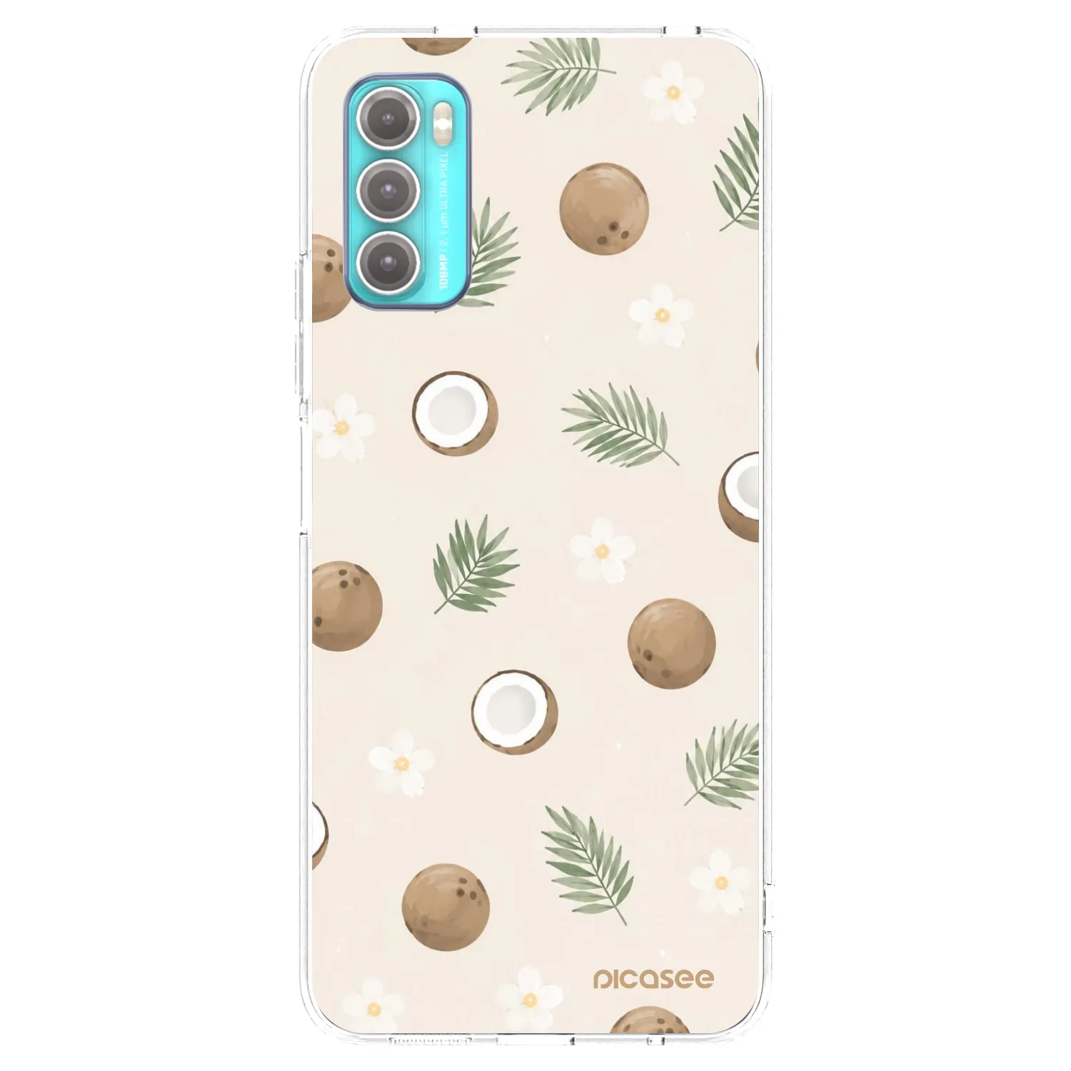 Picasee διαφανής θήκη σιλικόνης Motorola Moto G60 - Coconut Breeze
