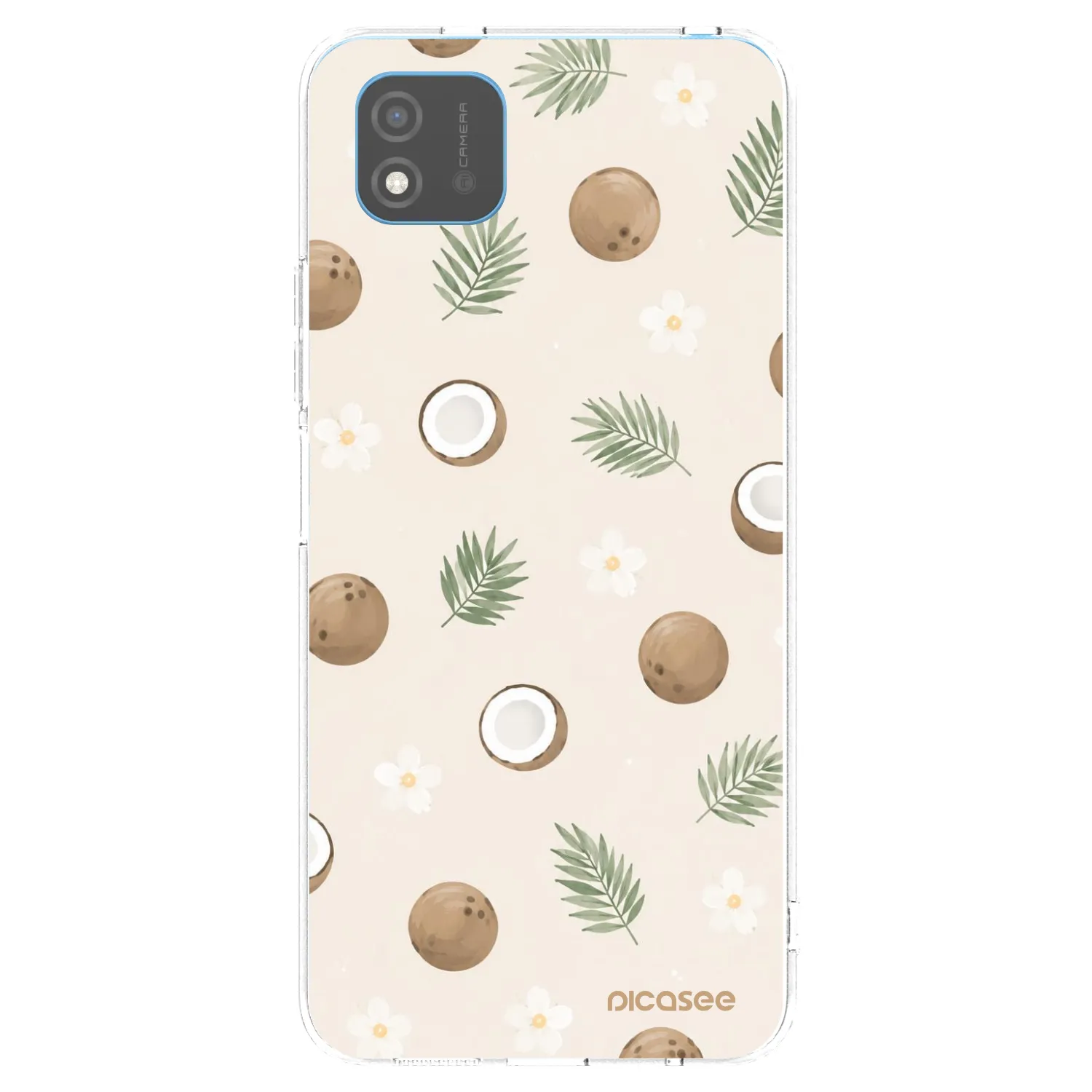 Picasee διαφανής θήκη σιλικόνης Realme C11 (2021) - Coconut Breeze