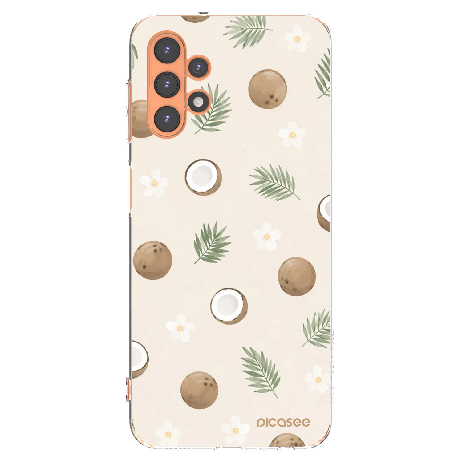 Picasee διαφανής θήκη σιλικόνης Samsung Galaxy A13 4G A135 - Coconut Breeze