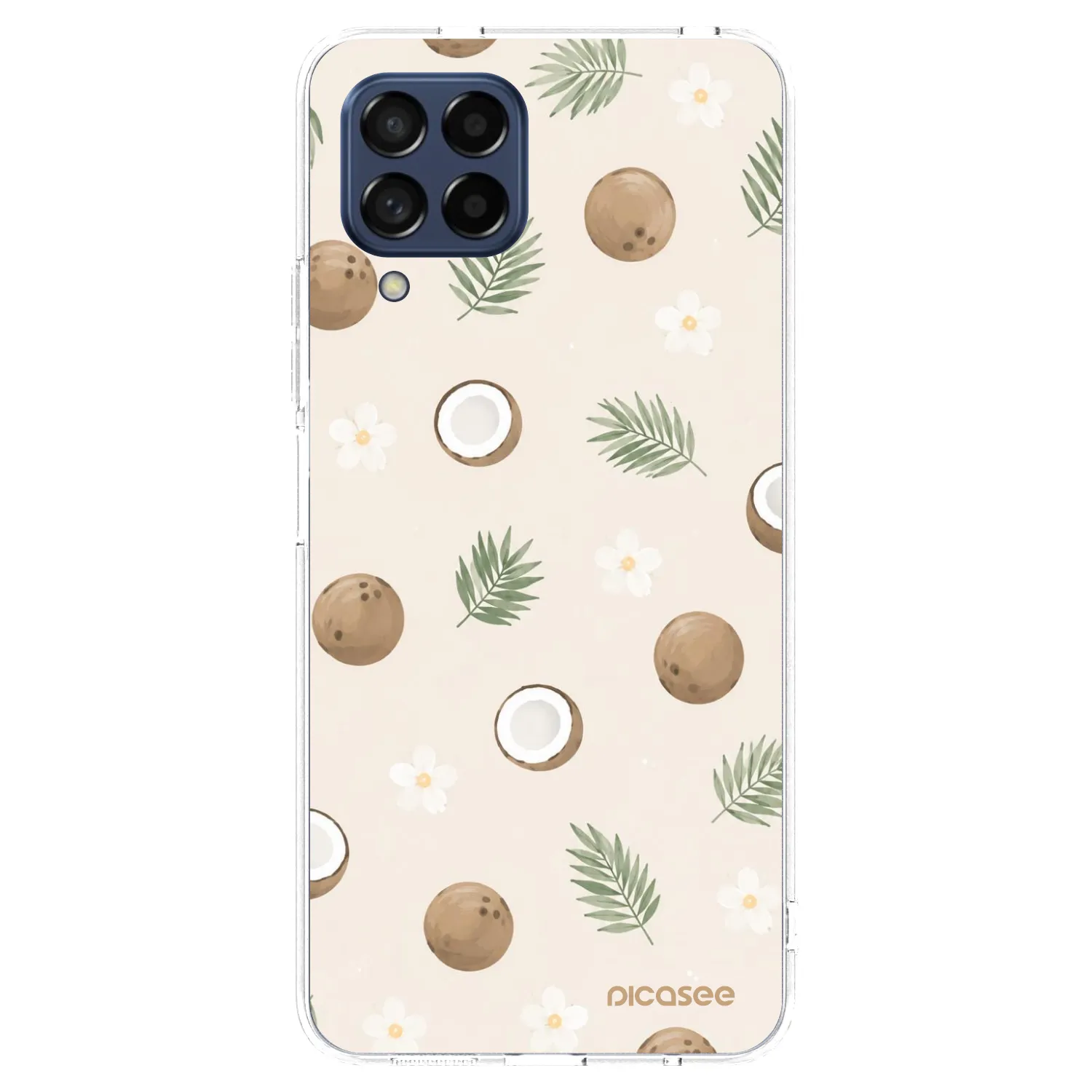 Picasee διαφανής θήκη σιλικόνης Samsung Galaxy M53 5G - Coconut Breeze