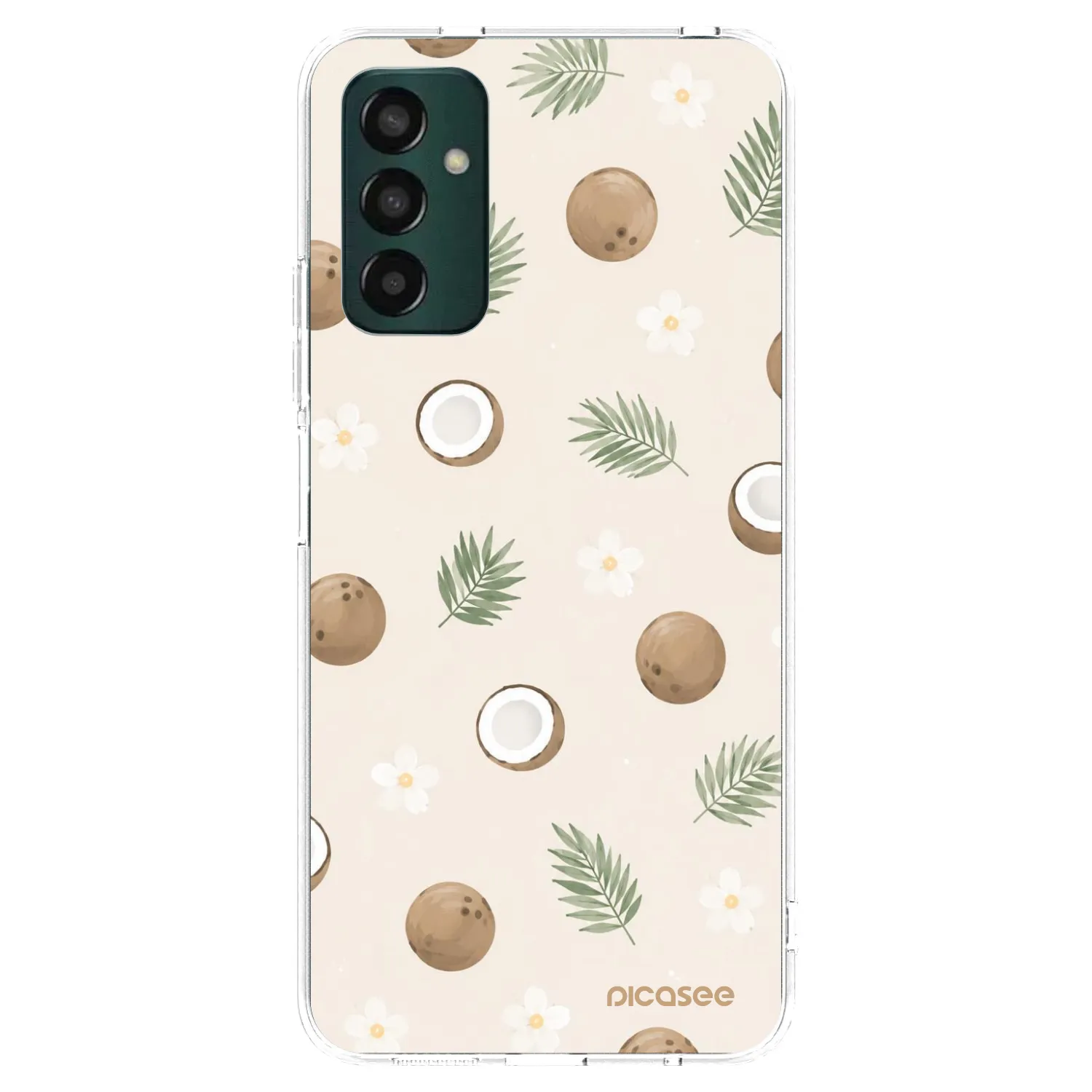 Picasee διαφανής θήκη σιλικόνης Samsung Galaxy M23 5G - Coconut Breeze