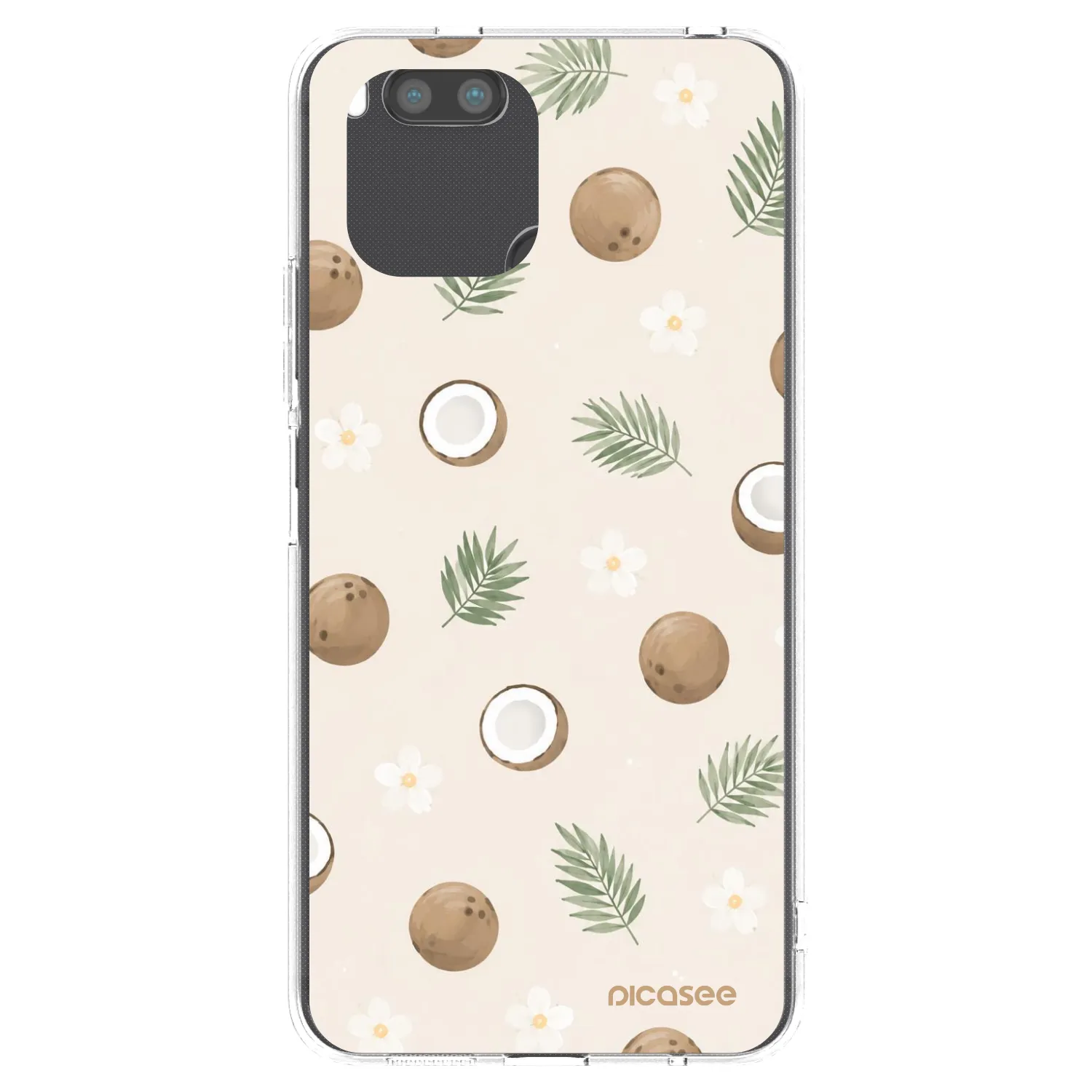 Picasee διαφανής θήκη σιλικόνης Xiaomi Redmi A1 - Coconut Breeze