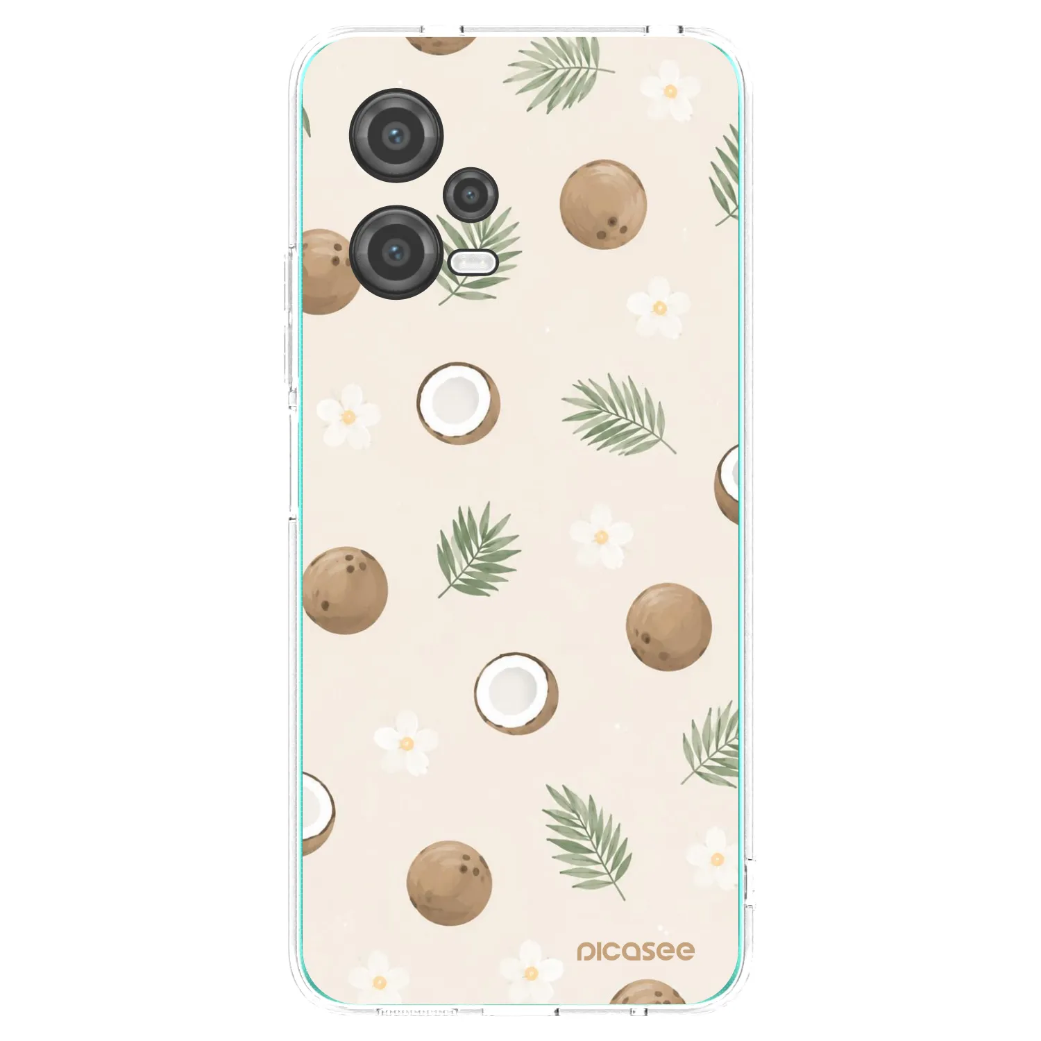 Picasee διαφανής θήκη σιλικόνης Xiaomi Poco X5 - Coconut Breeze