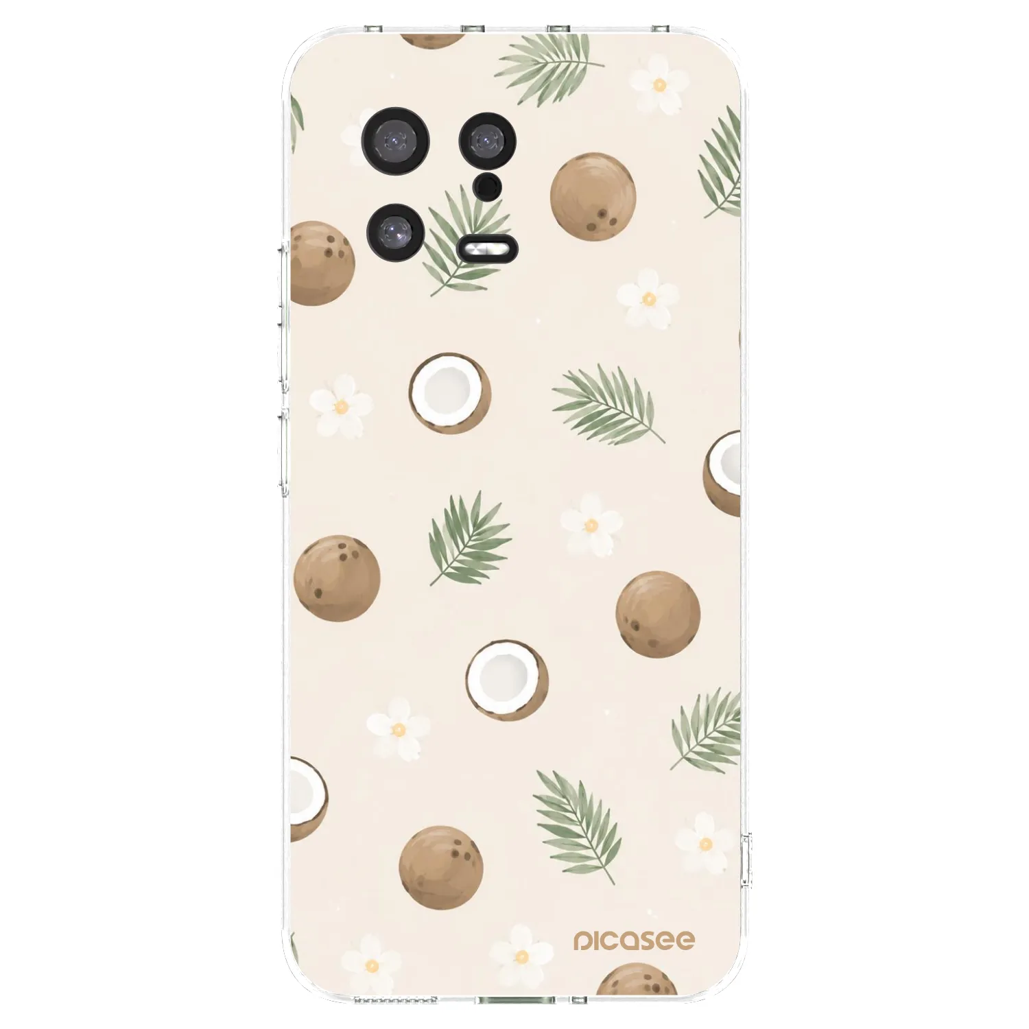 Picasee διαφανής θήκη σιλικόνης Xiaomi 13 - Coconut Breeze