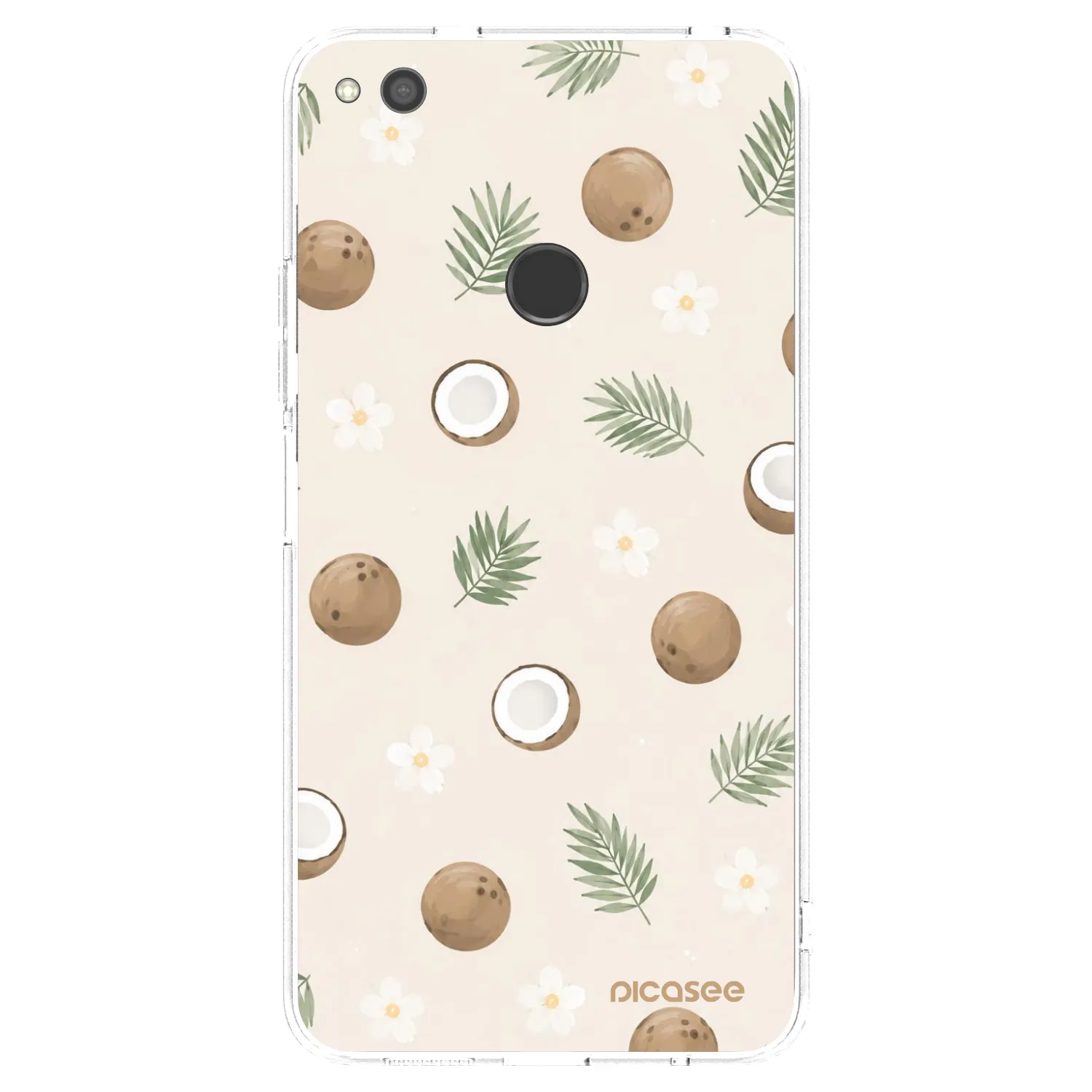 Picasee διαφανής θήκη σιλικόνης Huawei P9 Lite 2017 - Coconut Breeze
