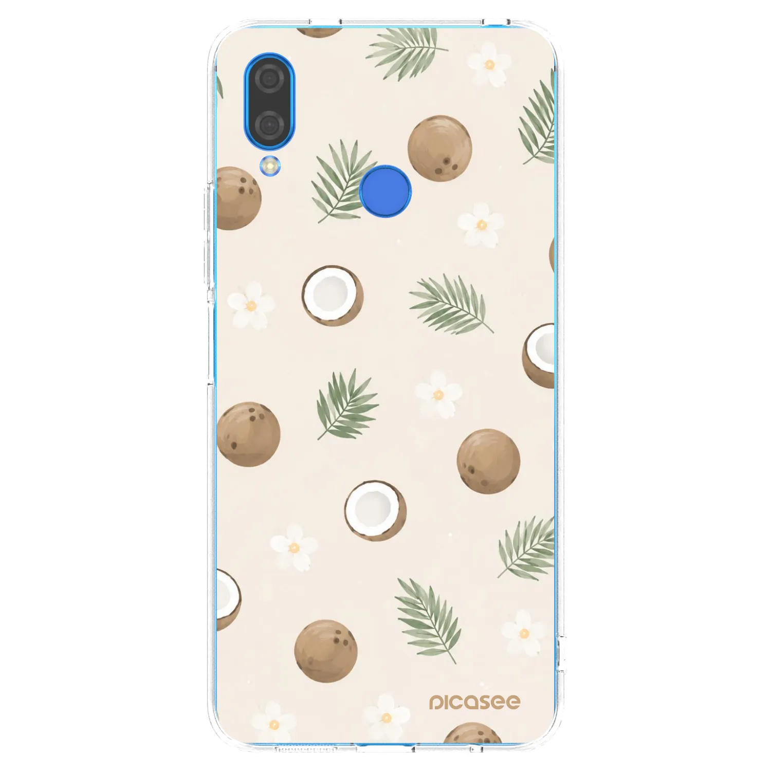 Picasee διαφανής θήκη σιλικόνης Huawei Nova 3i - Coconut Breeze