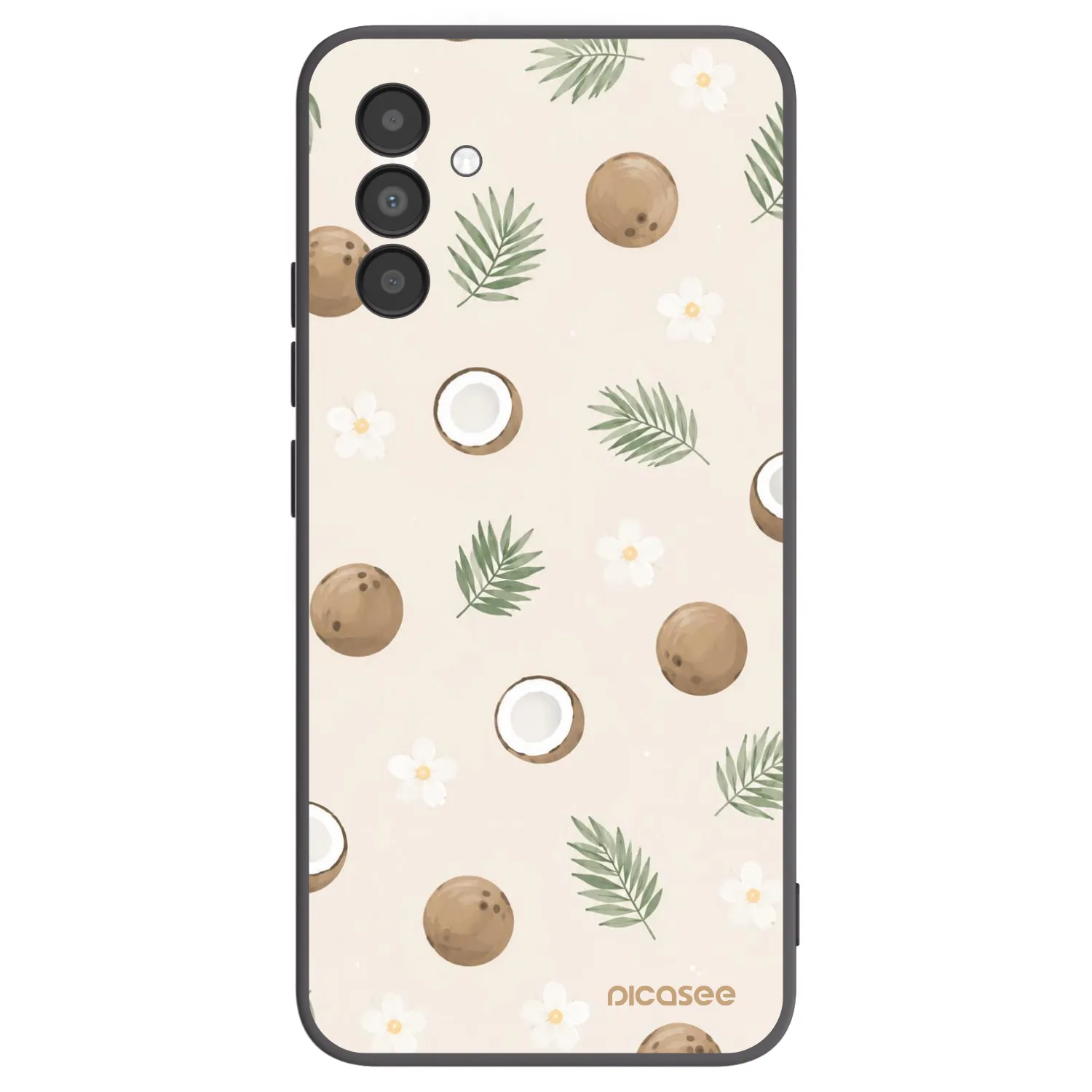 Picasee Μαύρη θήκη σιλικόνης για Samsung Galaxy A04s A047F - Coconut Breeze
