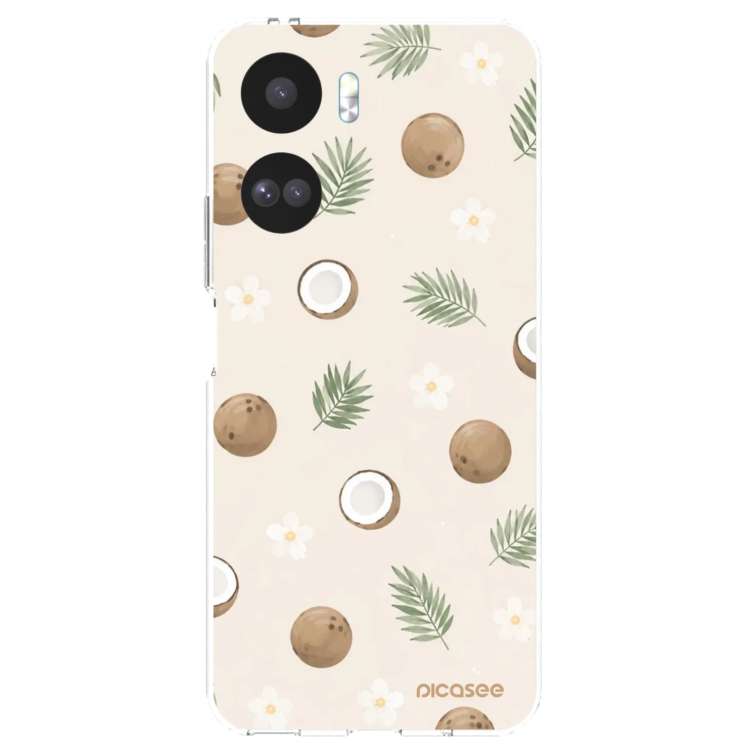 Picasee διαφανής θήκη σιλικόνης Honor 90 Lite 5G - Coconut Breeze