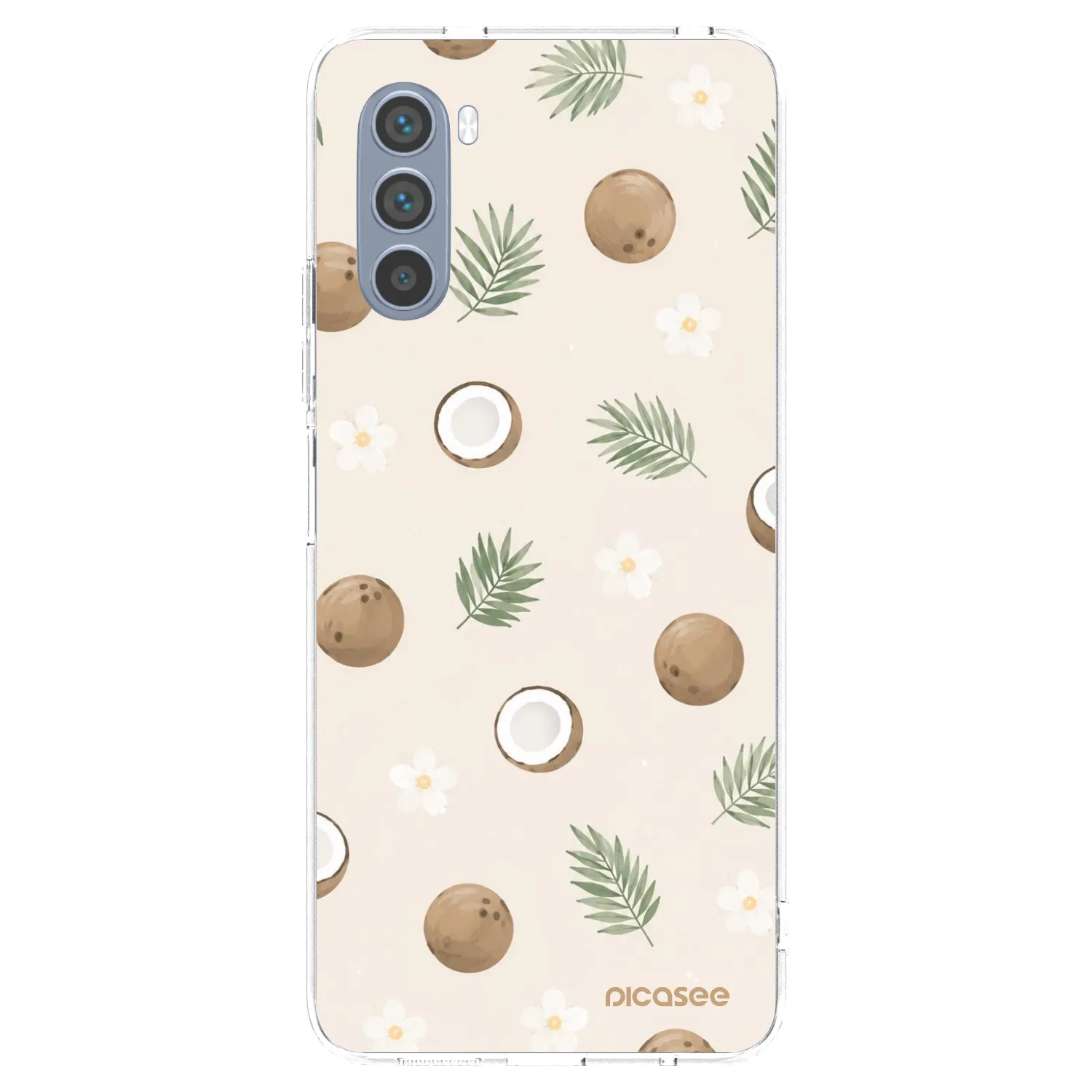 Picasee διαφανής θήκη σιλικόνης Motorola Moto G62 - Coconut Breeze