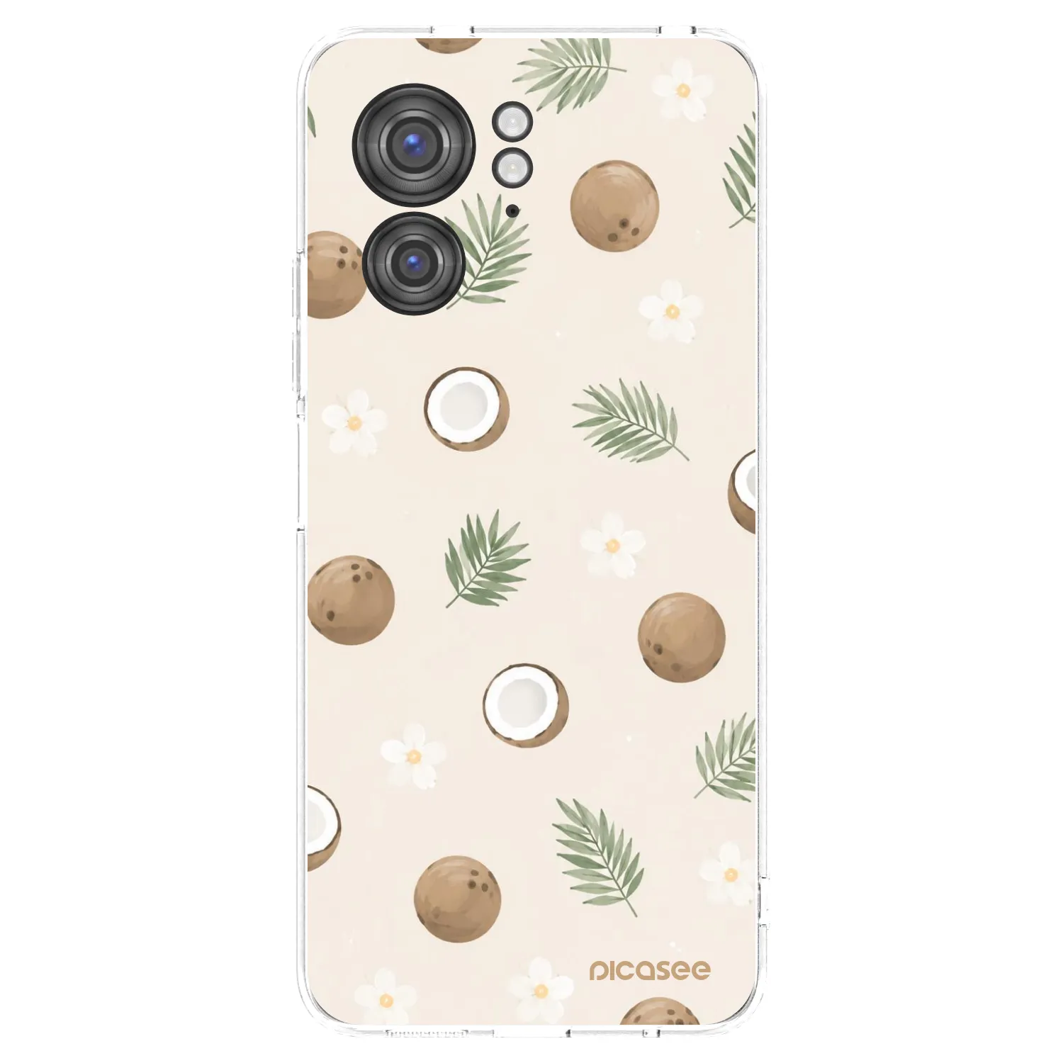 Picasee διαφανής θήκη σιλικόνης Motorola Edge 40 - Coconut Breeze