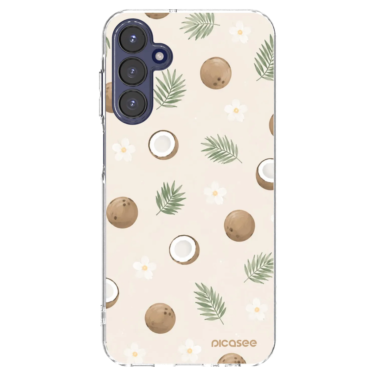 Picasee διαφανής θήκη σιλικόνης Samsung Galaxy A15 A155F 4G - Coconut Breeze