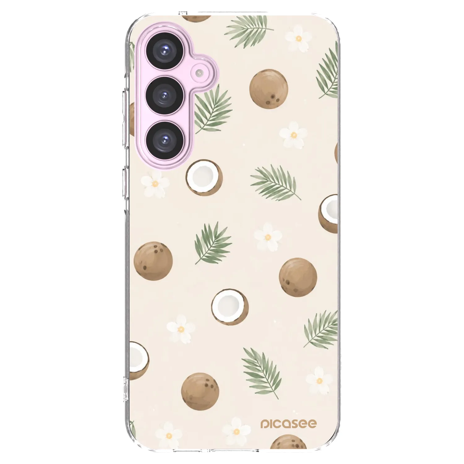 Picasee διαφανής θήκη σιλικόνης Samsung Galaxy A55 5G A556B - Coconut Breeze