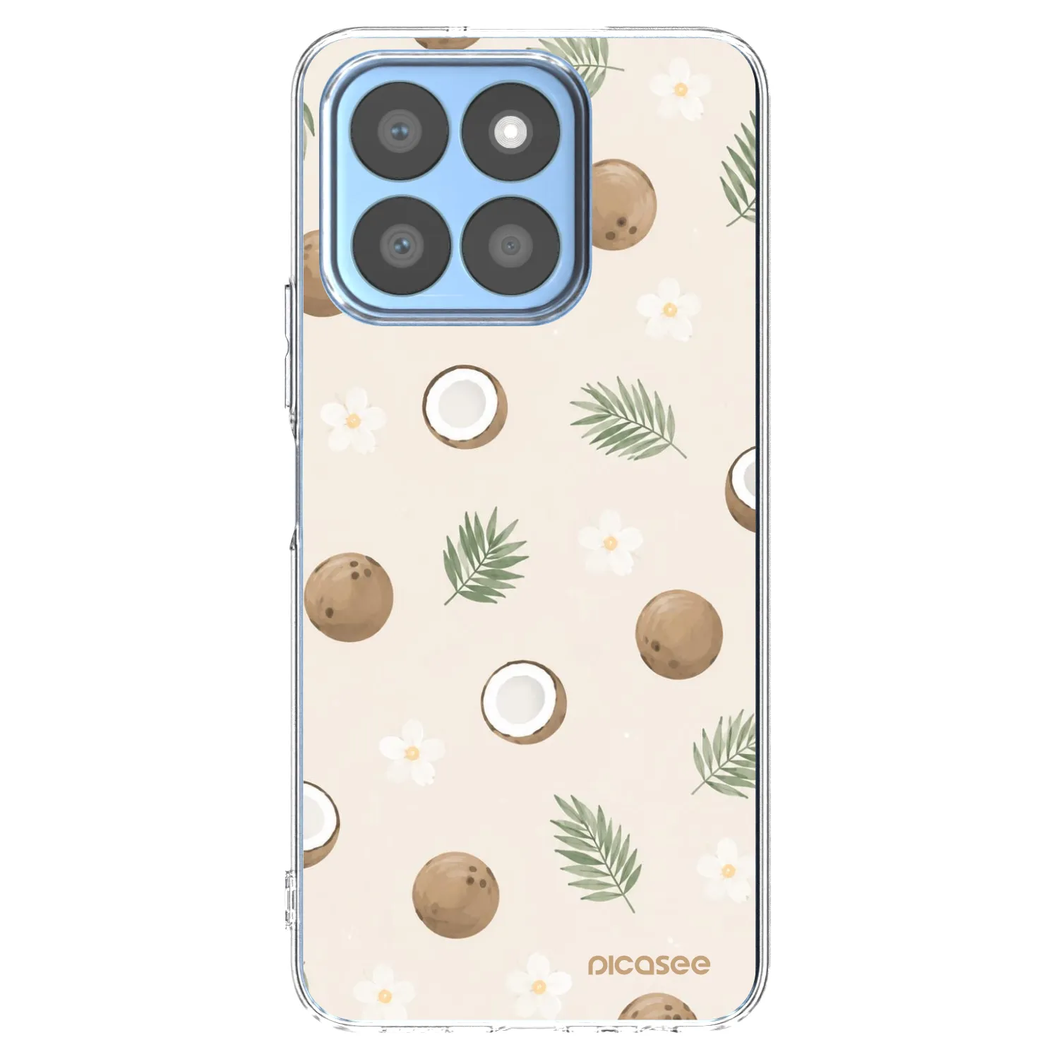 Picasee διαφανής θήκη σιλικόνης Honor X8b - Coconut Breeze