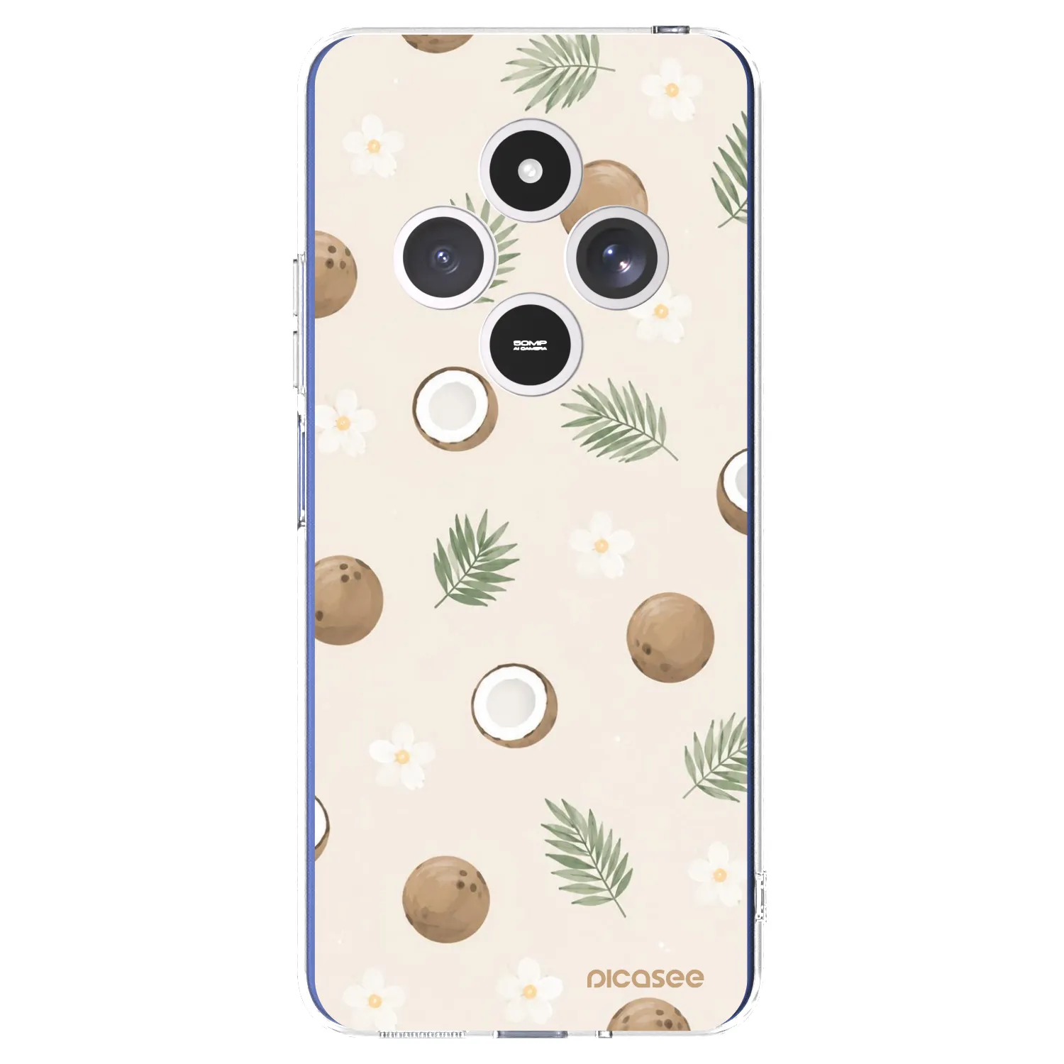 Picasee διαφανής θήκη σιλικόνης Xiaomi Redmi 14C - Coconut Breeze