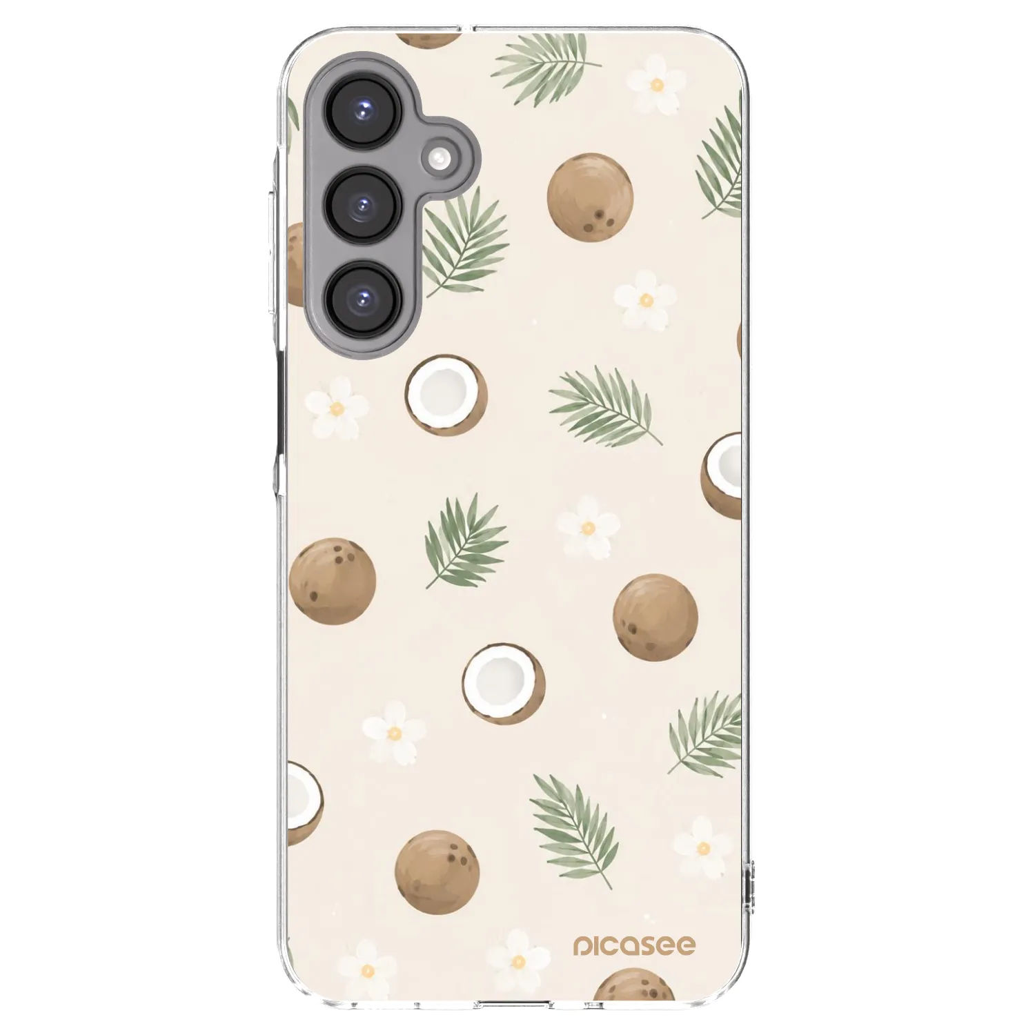 Picasee διαφανής θήκη σιλικόνης Samsung Galaxy A16 5G - Coconut Breeze