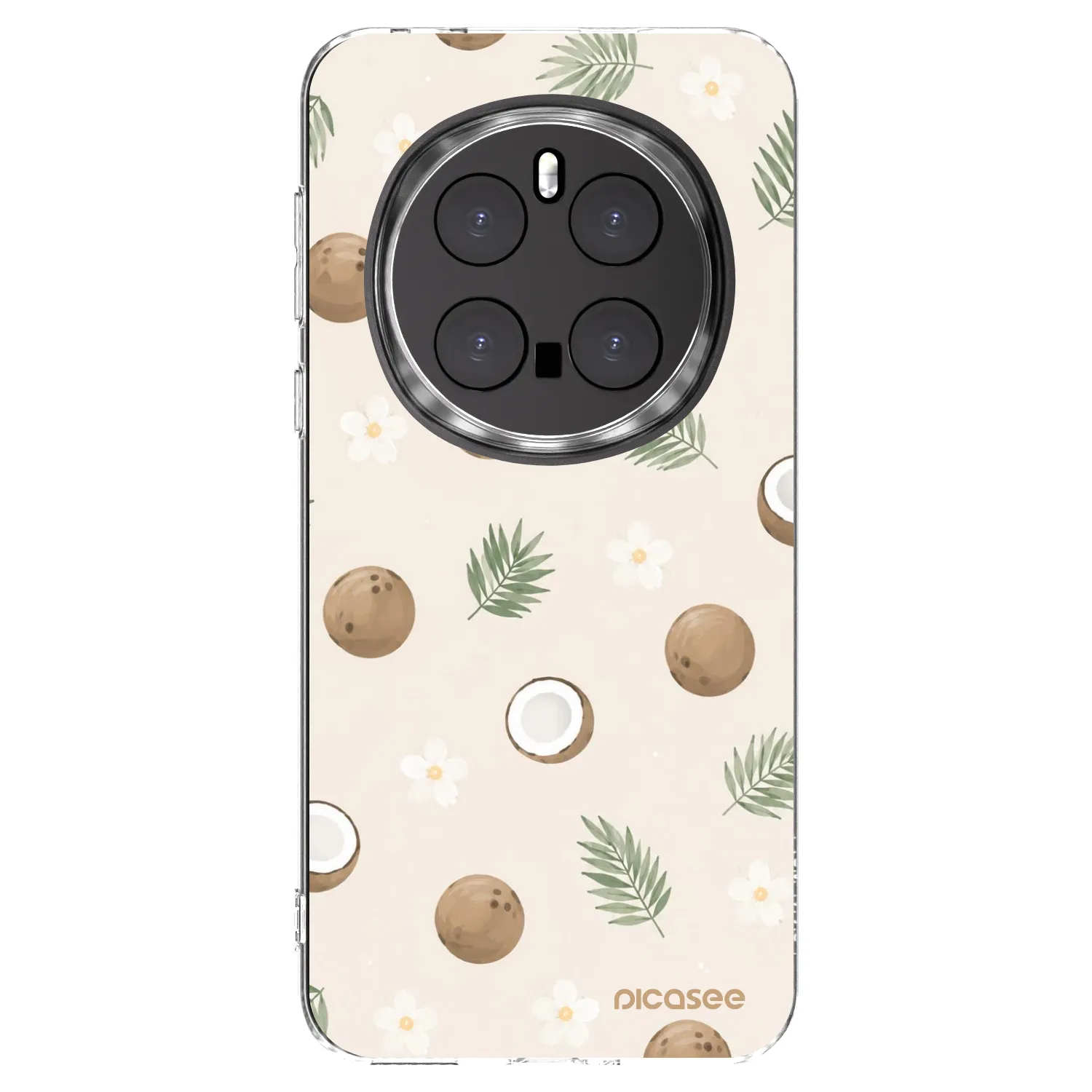 Picasee διαφανής θήκη σιλικόνης Honor Magic7 Pro 5G - Coconut Breeze