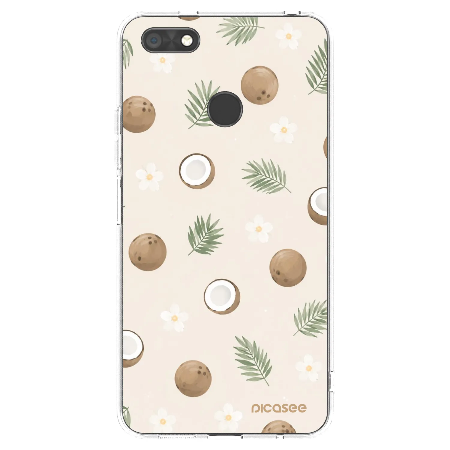 Picasee διαφανής θήκη σιλικόνης Huawei P9 Lite Mini - Coconut Breeze