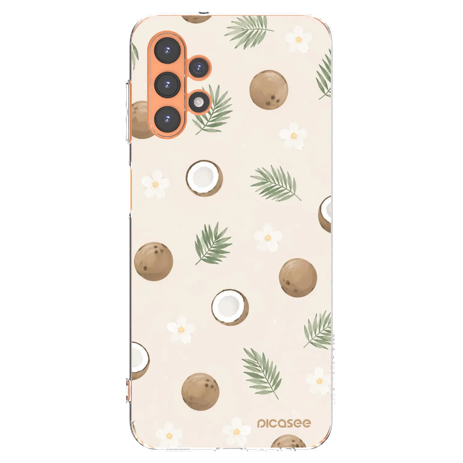 Picasee διαφανής θήκη σιλικόνης Samsung Galaxy A13 5G - Coconut Breeze