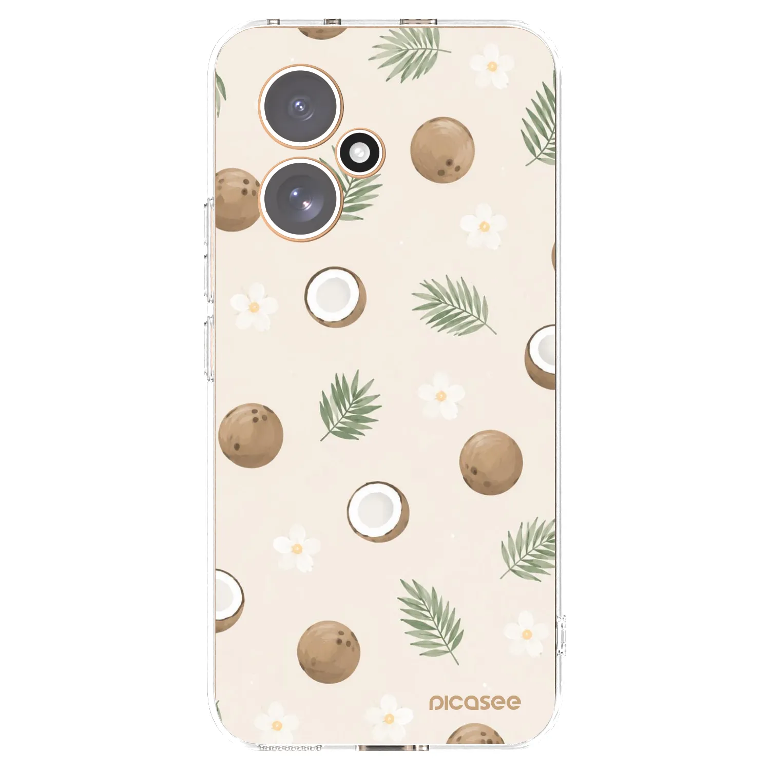 Picasee διαφανής θήκη σιλικόνης Honor 400 5G - Coconut Breeze