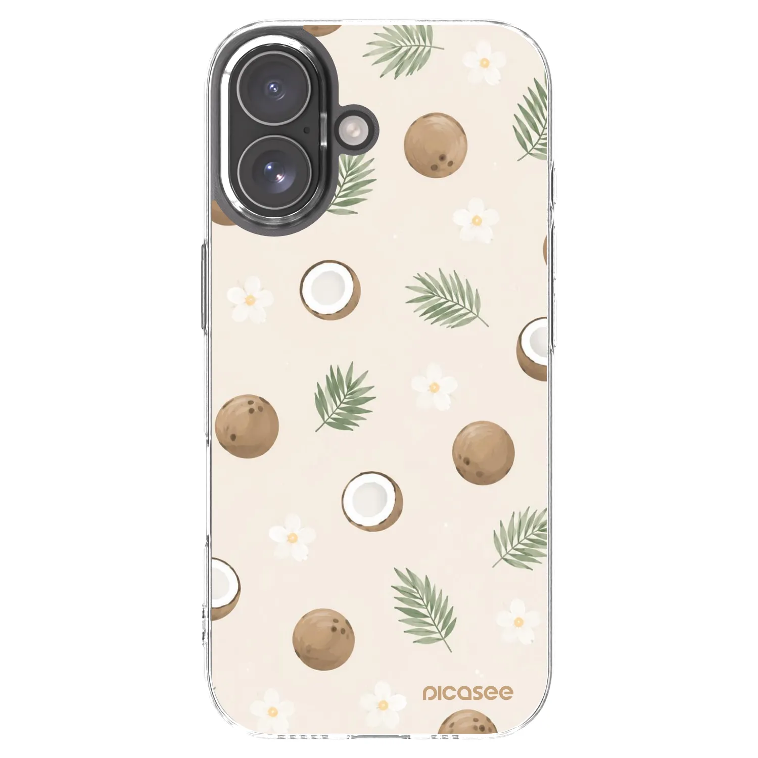 Picasee διαφανής θήκη σιλικόνης Apple iPhone 17 - Coconut Breeze