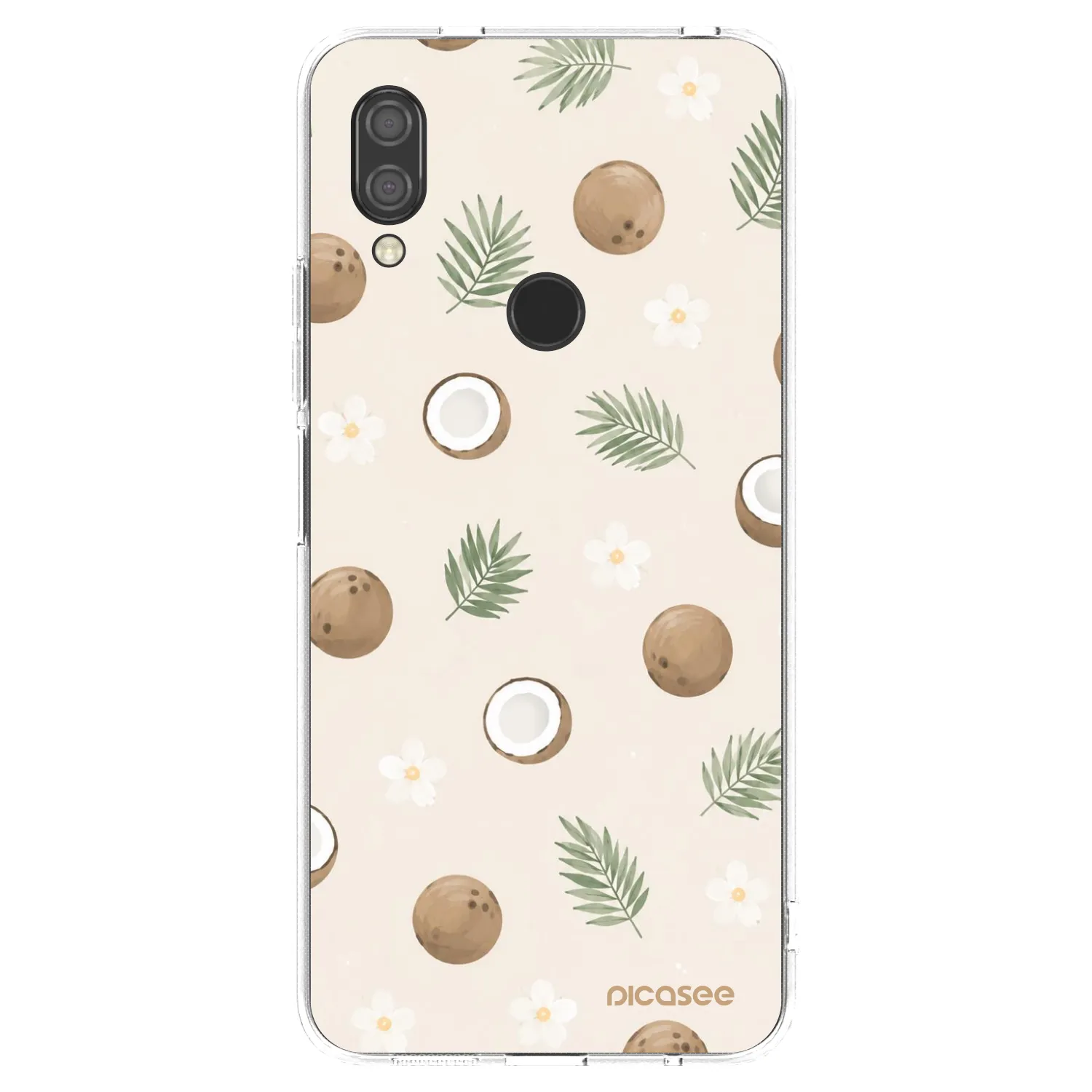 Picasee διαφανής θήκη σιλικόνης Xiaomi Redmi 7 - Coconut Breeze