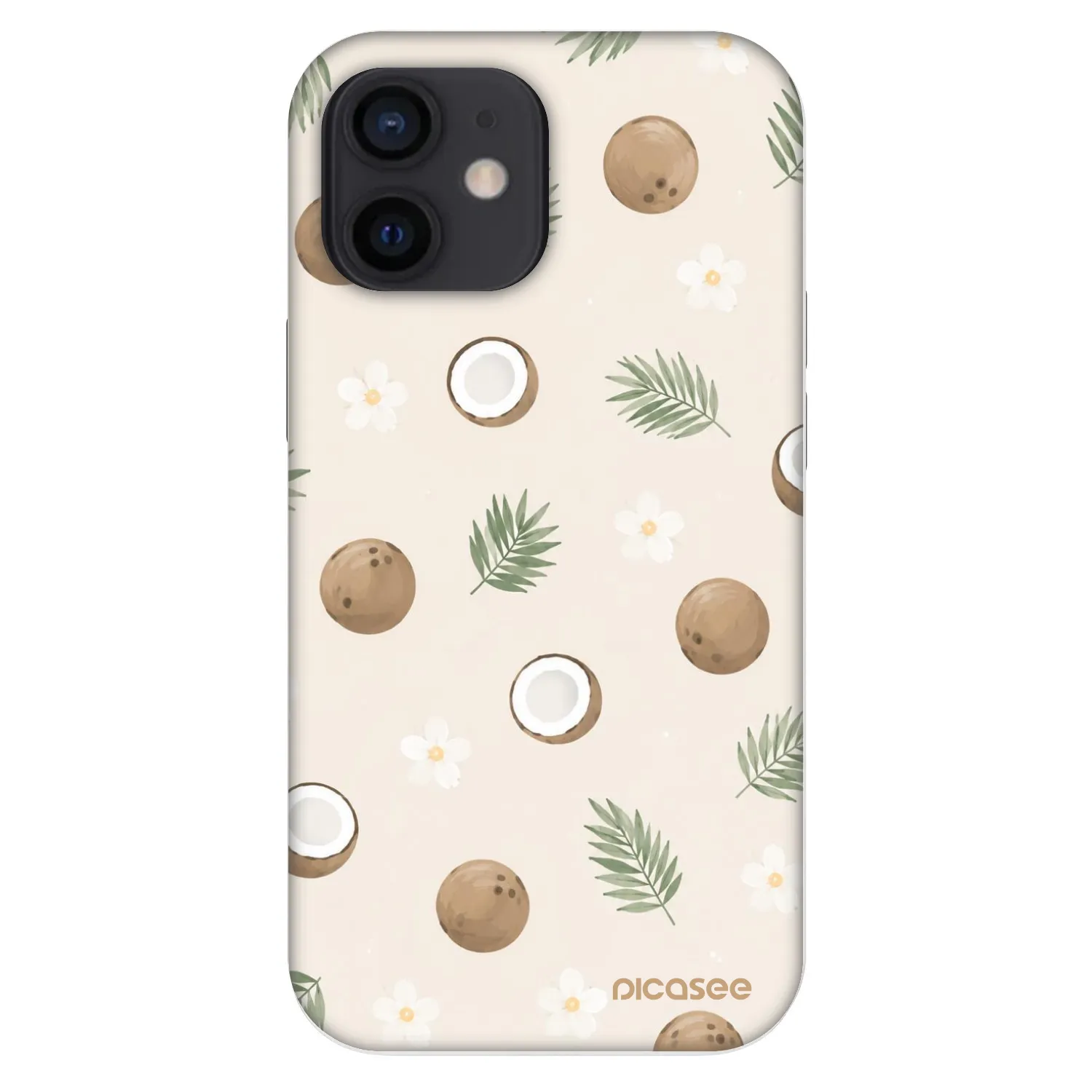 Picasee Fashion Case για Apple iPhone 12 mini - Coconut Breeze