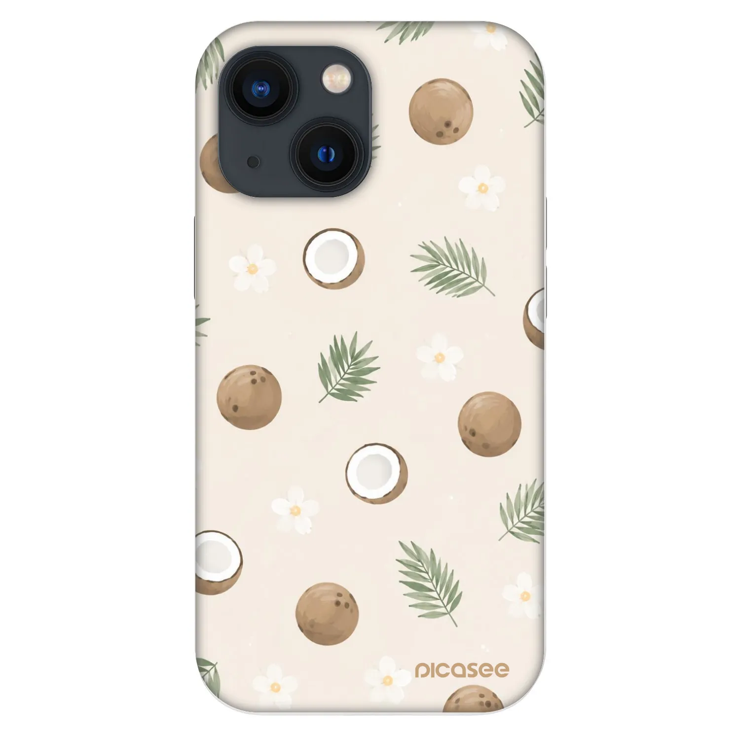 Picasee Fashion Case για Apple iPhone 13 mini - Coconut Breeze