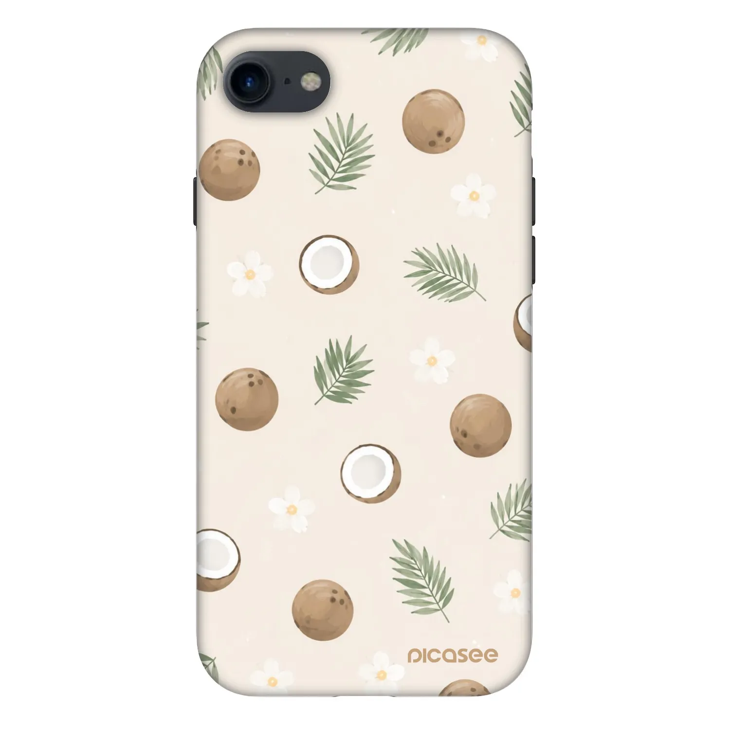 Picasee Fashion Case για Apple iPhone SE 2020 - Coconut Breeze