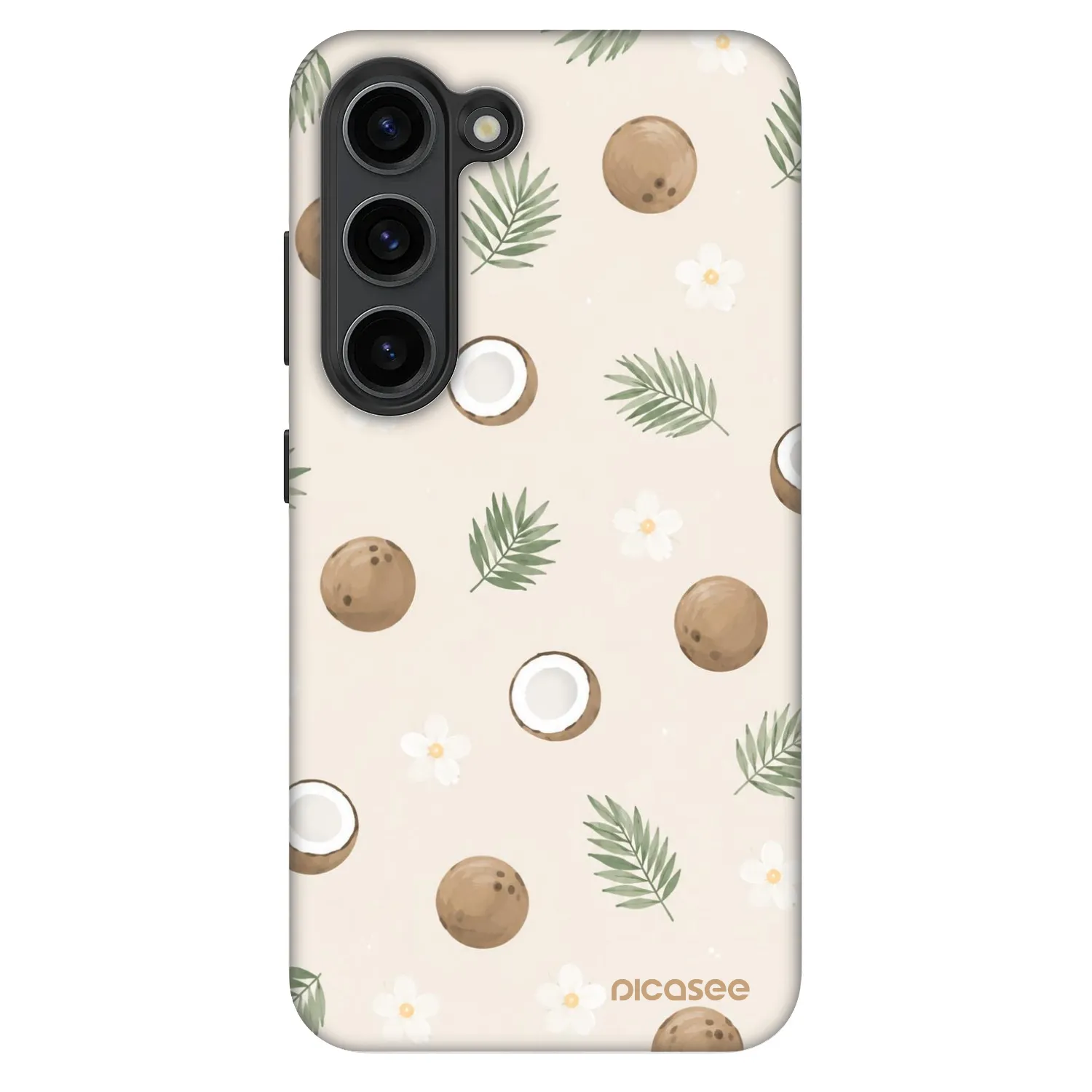 Picasee Fashion Case για Samsung Galaxy S23 5G - Coconut Breeze