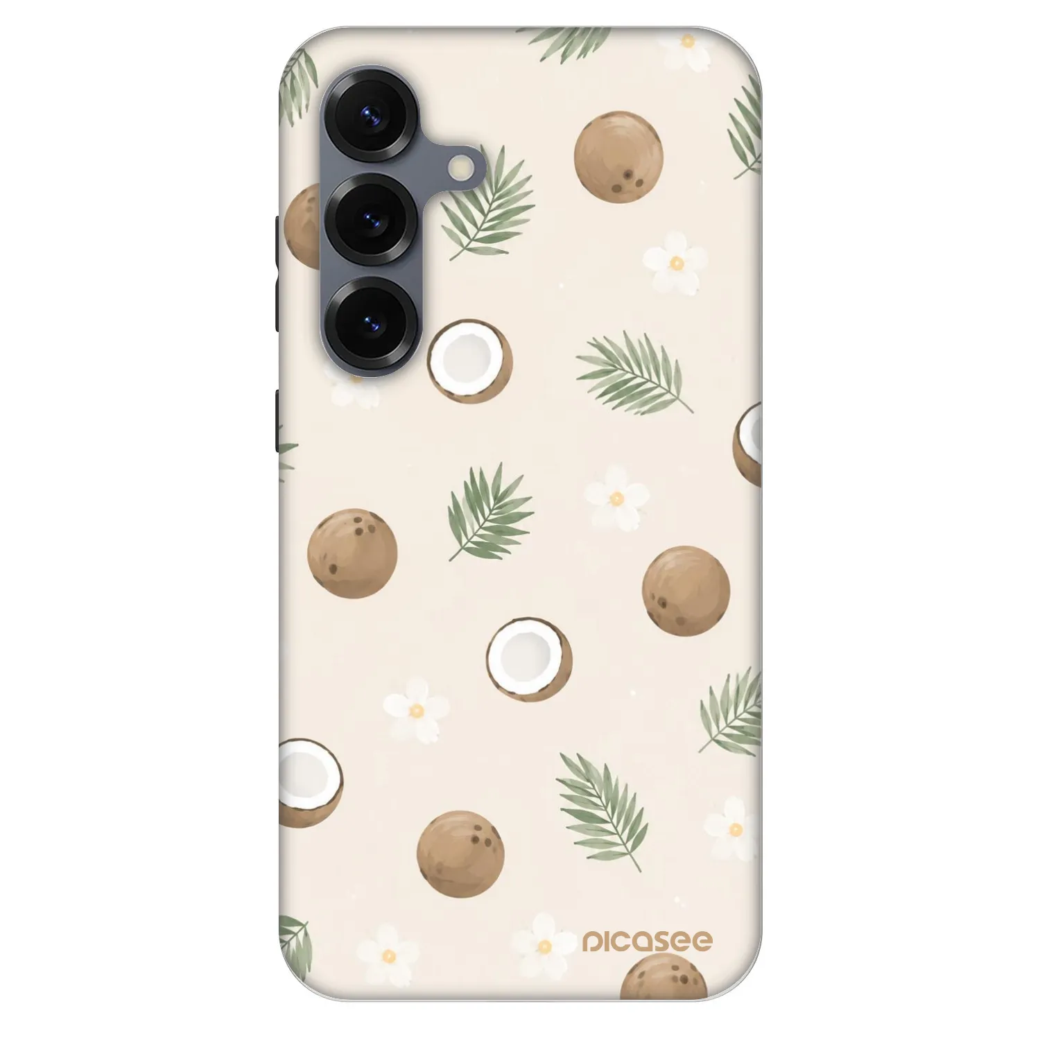 Picasee Fashion Case PowerShare pro Samsung Galaxy S25 5G - Coconut Breeze