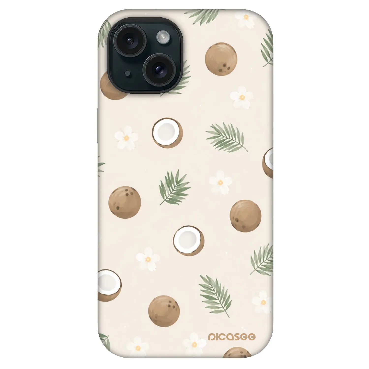 Picasee Fashion Case MagSafe για Apple iPhone 15 - Coconut Breeze