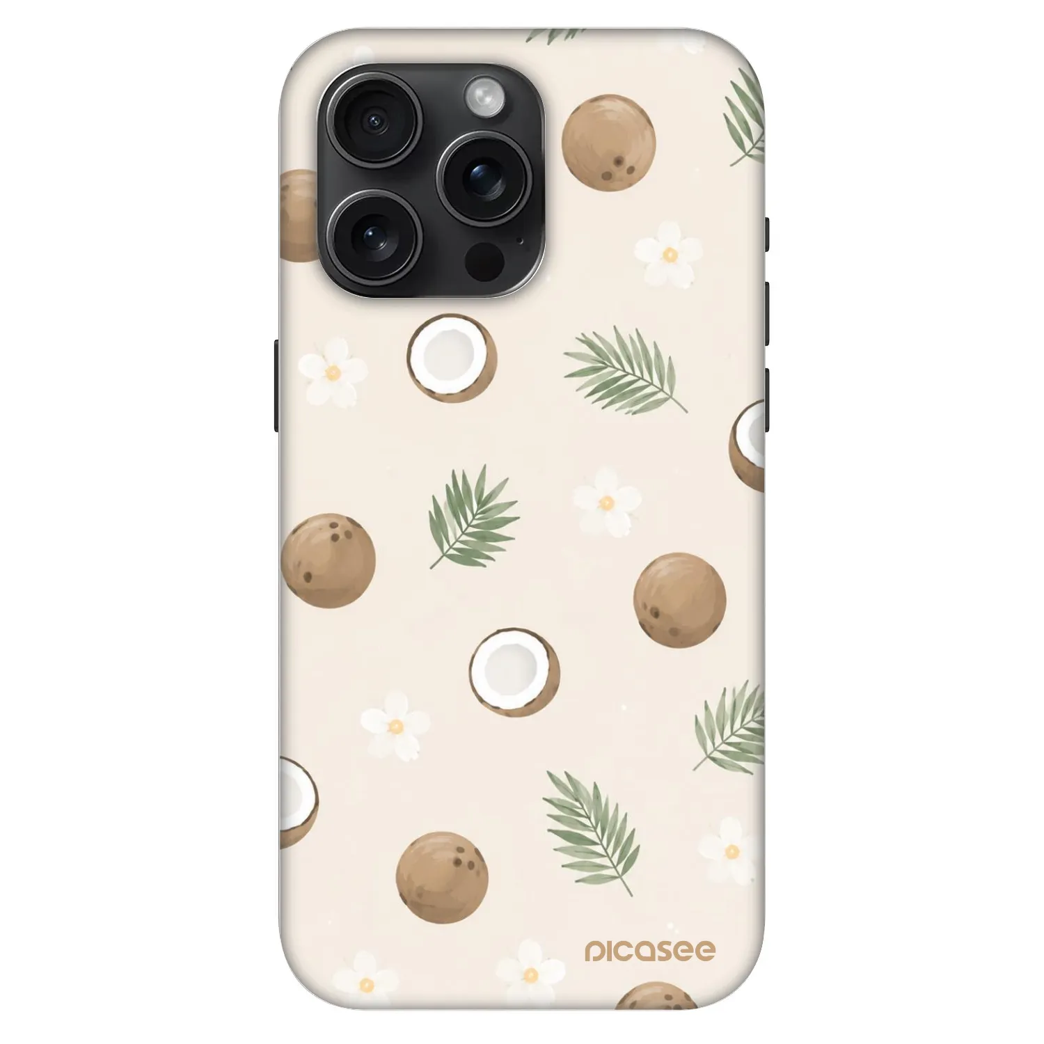 Picasee Fashion Case MagSafe για Apple iPhone 15 Pro Max - Coconut Breeze
