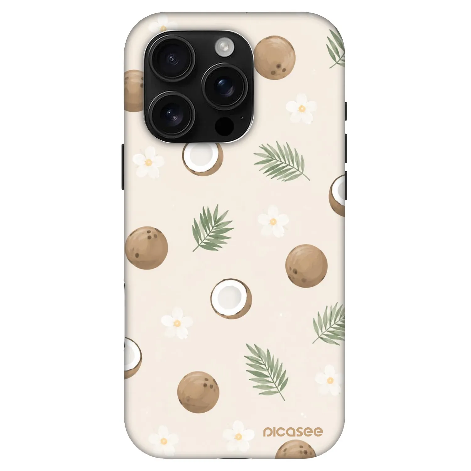 Picasee Fashion Case MagSafe για Apple iPhone 16 Pro - Coconut Breeze